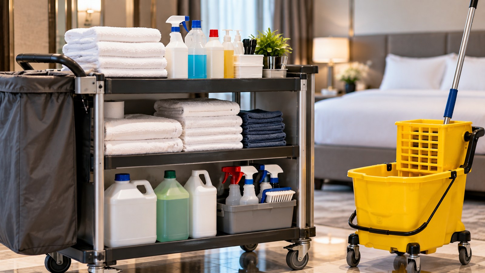 Cleaning and housekeeping supplies