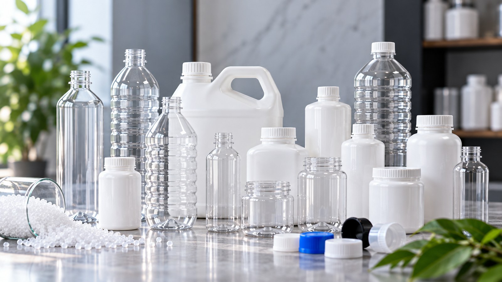 Plastic packaging bottle product